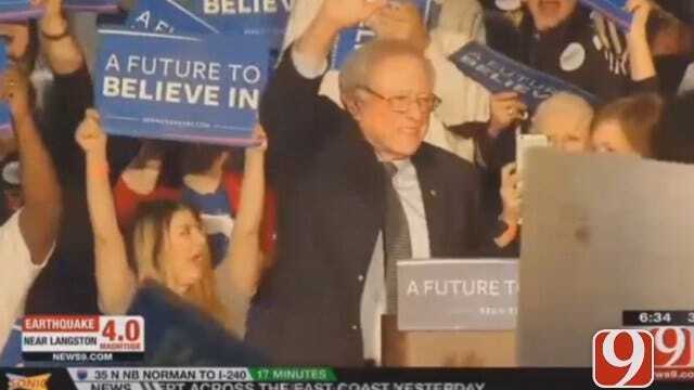 WEB EXTRA: Democratic Presidential Hopefuls Rally For Votes In OK