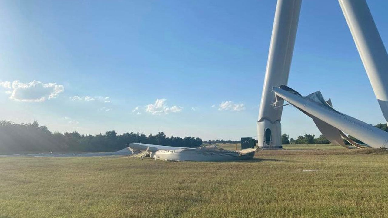 Wind Tower Collapses In Major County