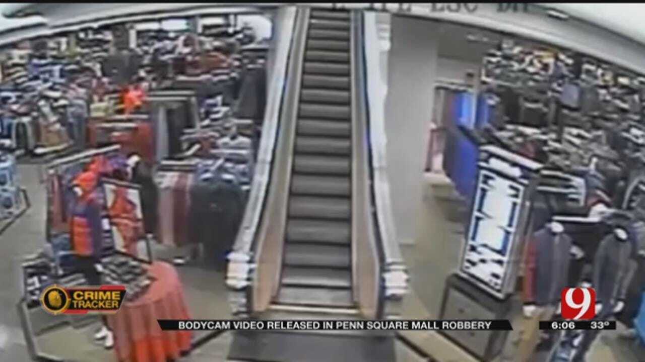 OCPD Releases Penn Square Mall Security Video Of Armed Robbery Suspects