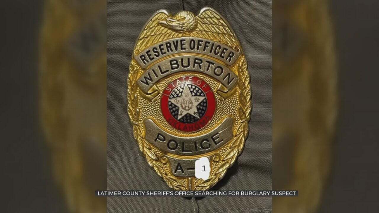 Latimer County Sheriff's Office Searching For Thief Who Stole Police Badge