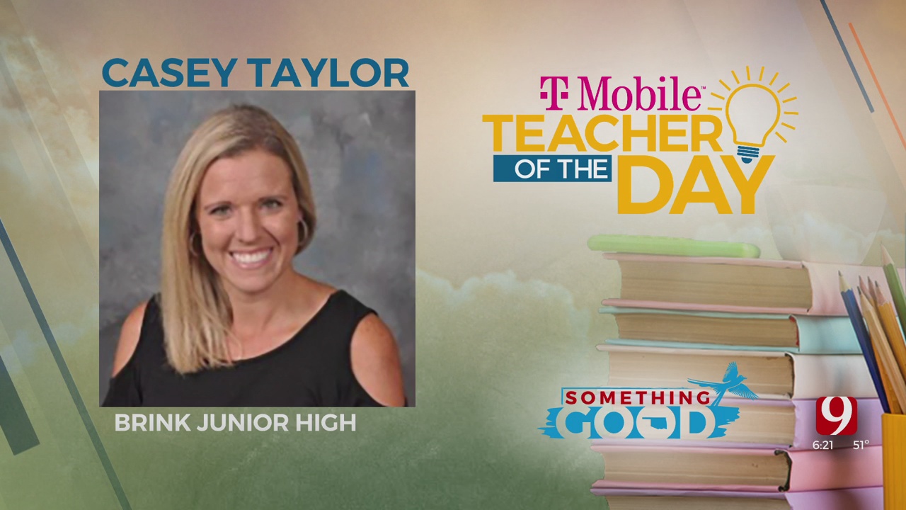 Teacher Of The Day: Casey Taylor