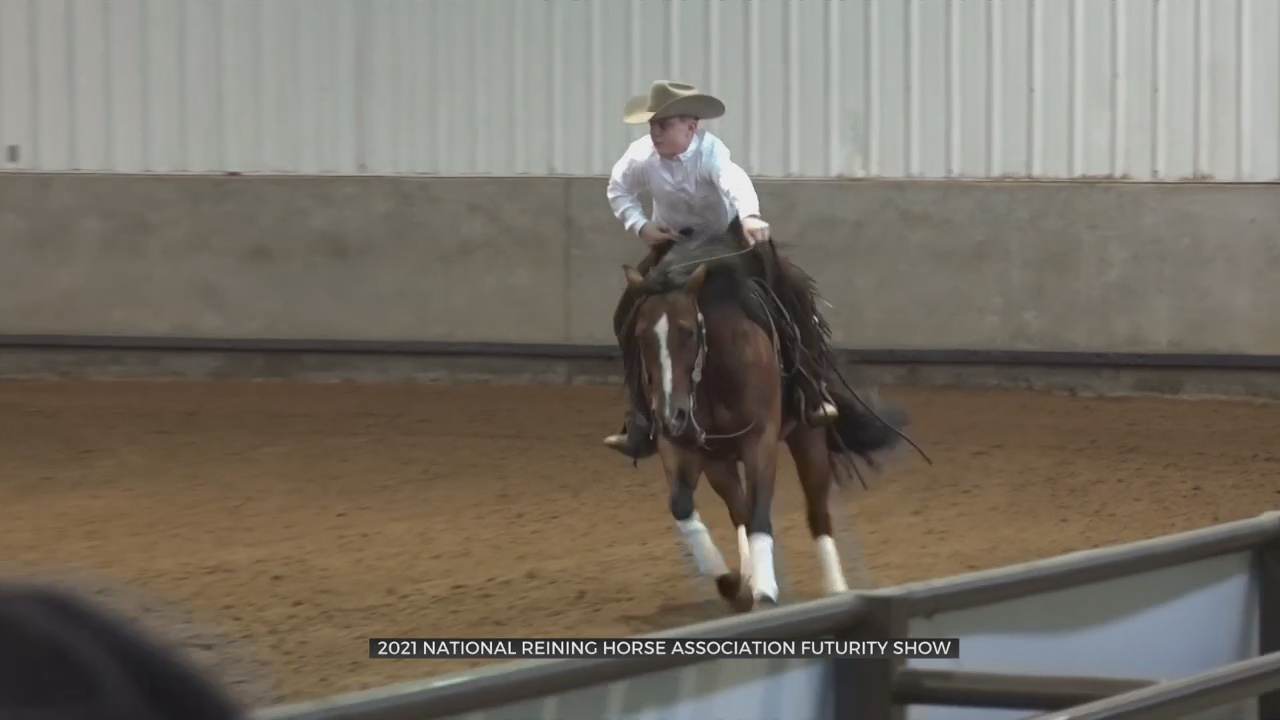 State Fairgrounds Hosts National Horse Reining Competition