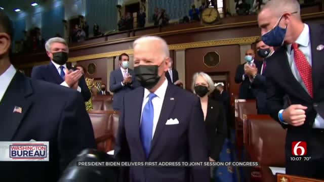 President Biden To The Nation And World: 'America Is Rising Anew' 
