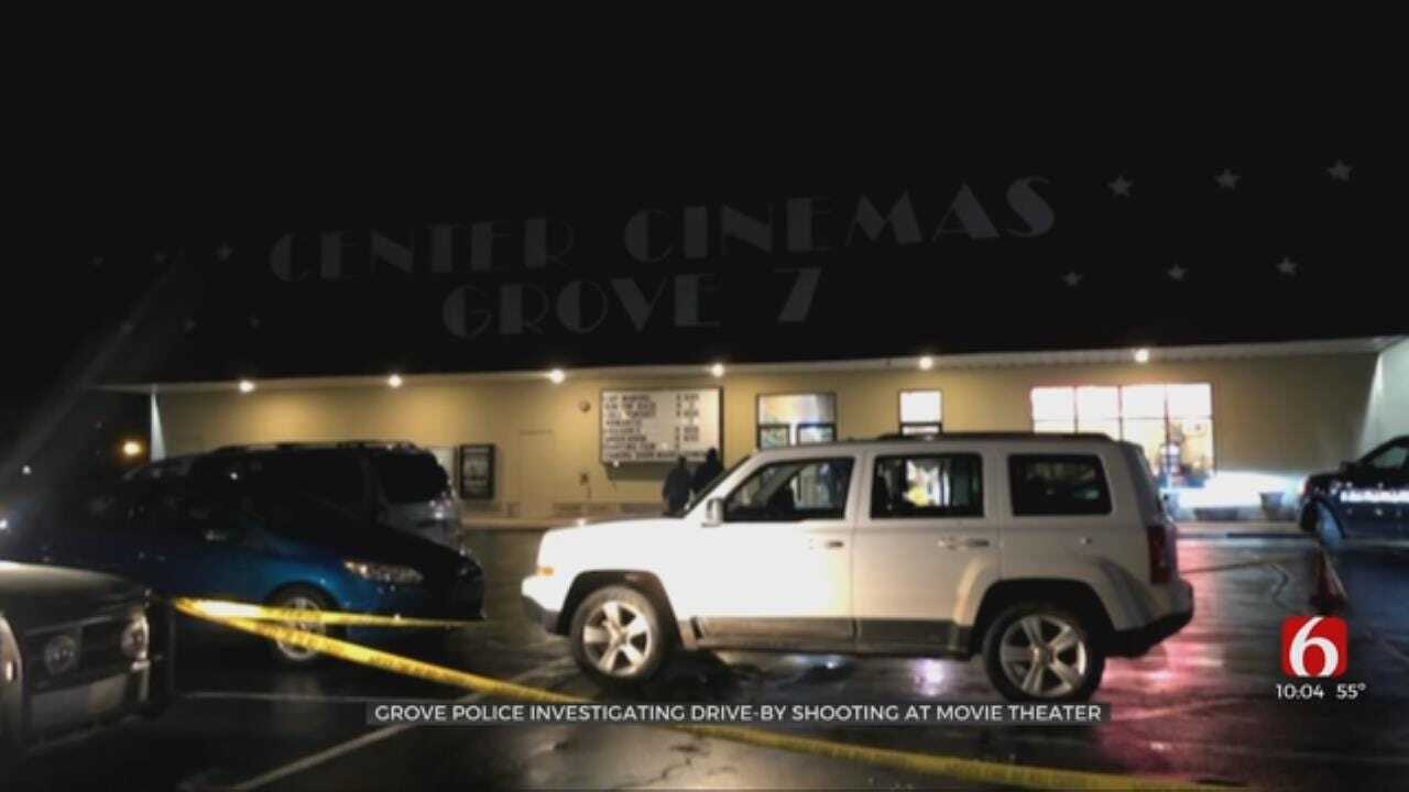 Police Investigating Drive-By Shooting At Grove Movie Theater