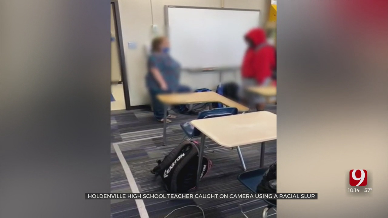 Caught On Camera: Holdenville Teacher Calls Student Racial Slur During Class