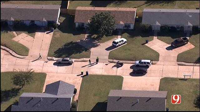 WEB EXTRA: SkyNews 9 Flies Over Homicide Call In Stillwater