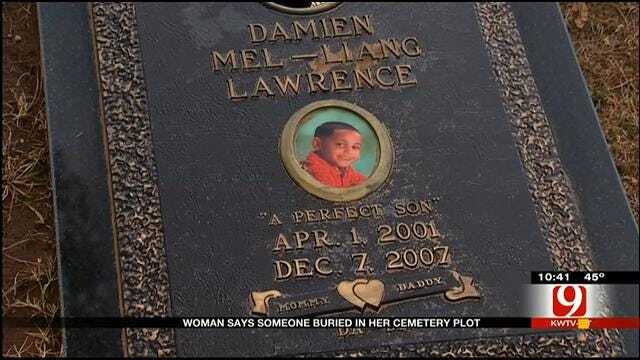 OKC Mom Discovers Someone Buried In Her Reserved Plot
