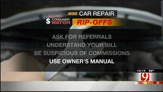 Consumer Watch: Avoiding Car Repair Rip Offs