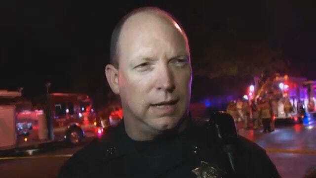 WEB EXTRA: Tulsa Police Captain Mike Eckert Talks About Fatal Crash