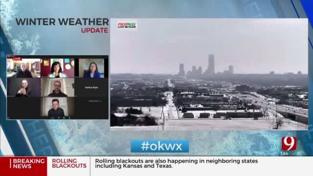 WATCH: OKC Officials Update On Winter Weather, Rolling Blackouts