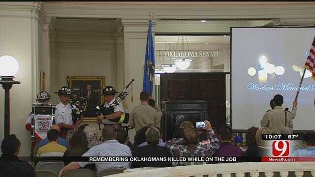 Workers Memorial Day Held At State Capitol