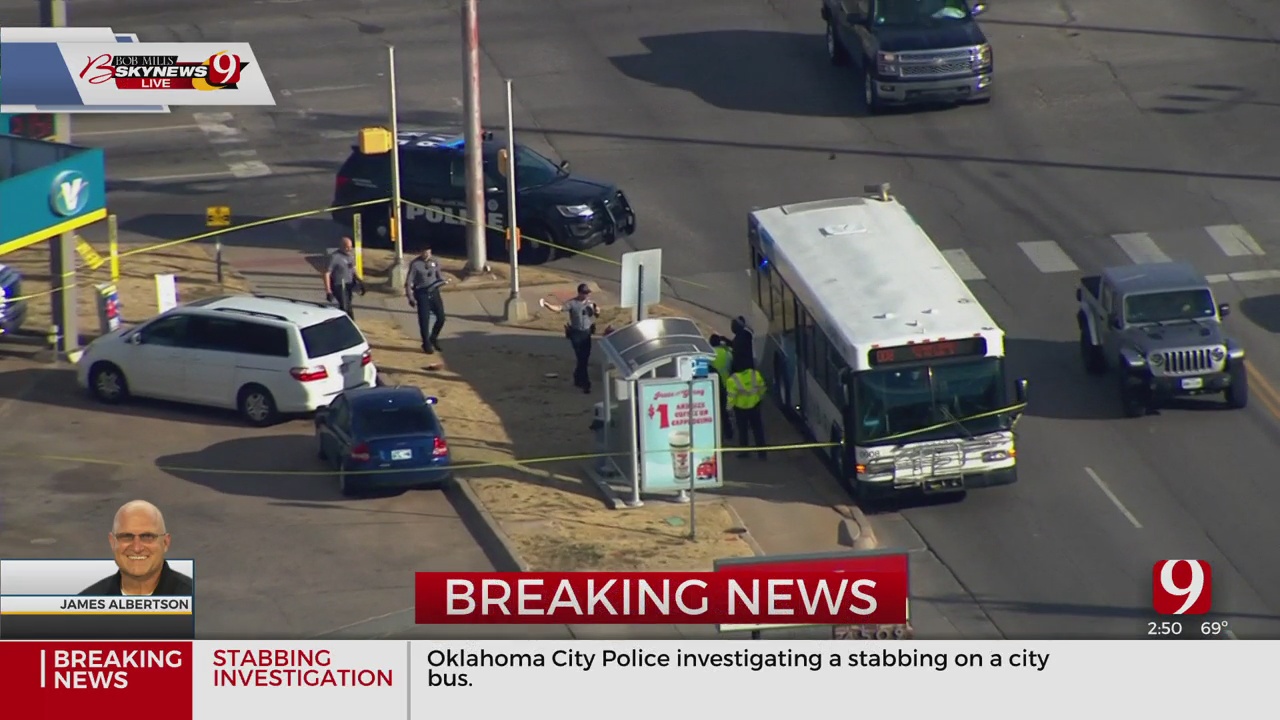 Victim In Critical Condition After Stabbing On EMBARK Bus In NW OKC
