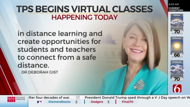 Tulsa Public Schools Starts Back To School With Virtual Classes