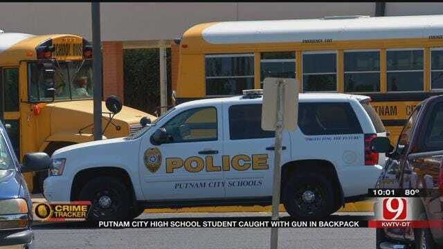 Putnam City HS Student Caught With Loaded Gun In Backpack