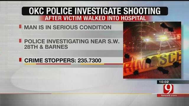 OKC Police Investigate Shooting After Victim Walked Into Hospital