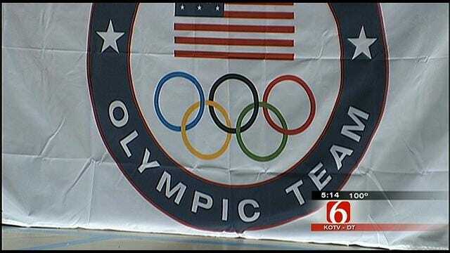 Former Olympian Demonstrates Importance Of Exercise To Tulsa Kids