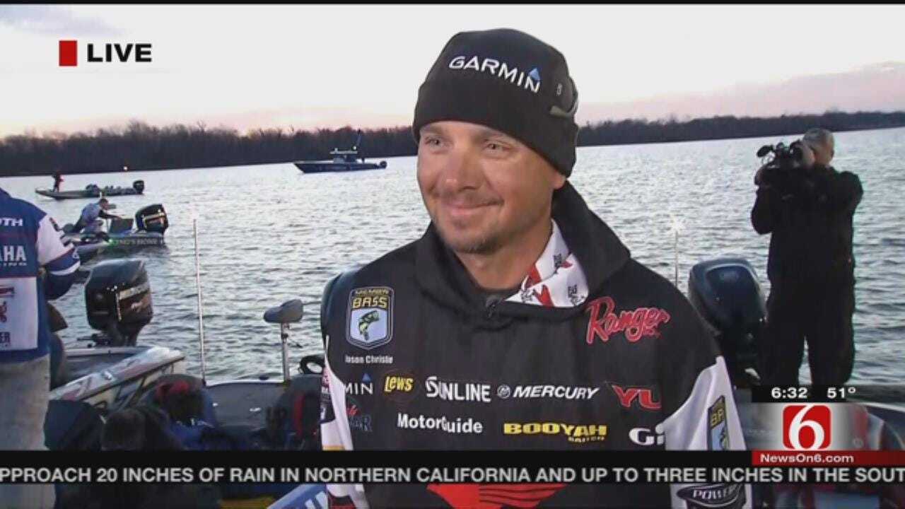 WEB EXTRA: Jason Christie Leads Going Into Final Day Of Bassmaster Classic