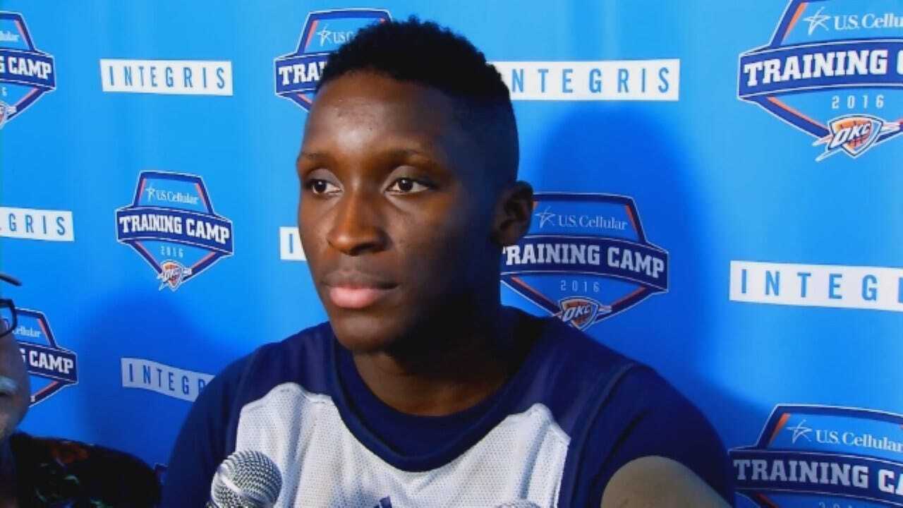 Victor Oladipo Talks With Media Following Monday's Practice