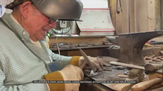 Osage County 'Living Legend' Bit & Spur Maker Still Hard At Work After More Than 50 Years