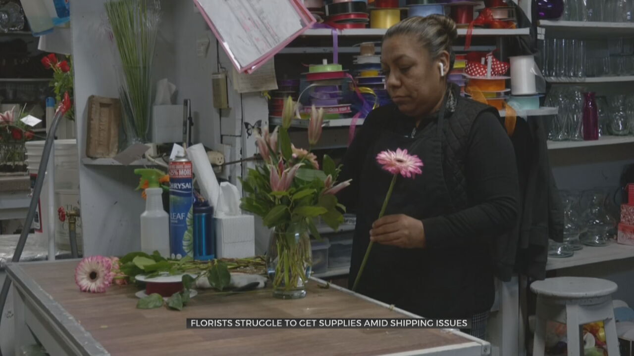 Local Flower Shop Struggles To Find Supplies Ahead Of Valentine's Day 
