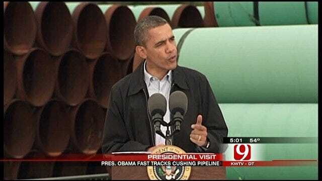 Obama Talks Energy Policy, Wraps Up Oklahoma Trip