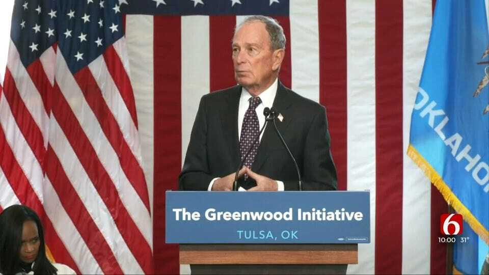 Mike Bloomberg Unveils Economic Mobility Plan In Tulsa