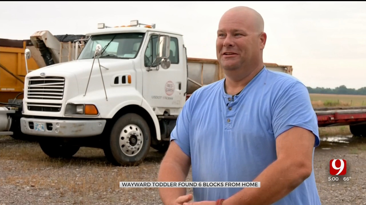 Wynnewood Truck Driver Rescues Toddler Who Wandered Out Of Home