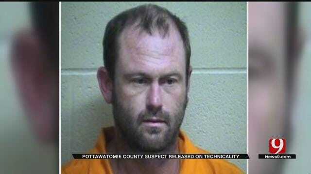 Pottawatomie Co. Man Released On Technicality After Being Arrested Twice In One Week