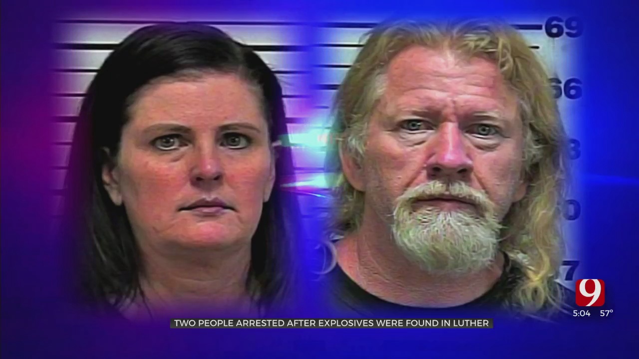 Two People Arrested After Live Explosives Found In Luther Home