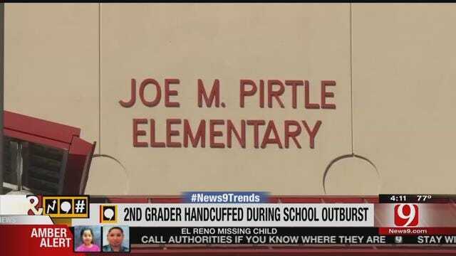Trends, Topics, & Tags: 2nd Grader Handcuffed During School Outburst
