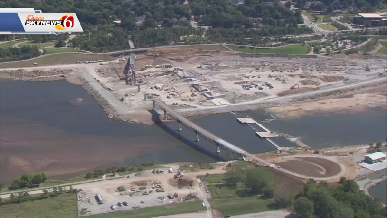 Progress Being Made On Arkansas River Pedestrian Bridge