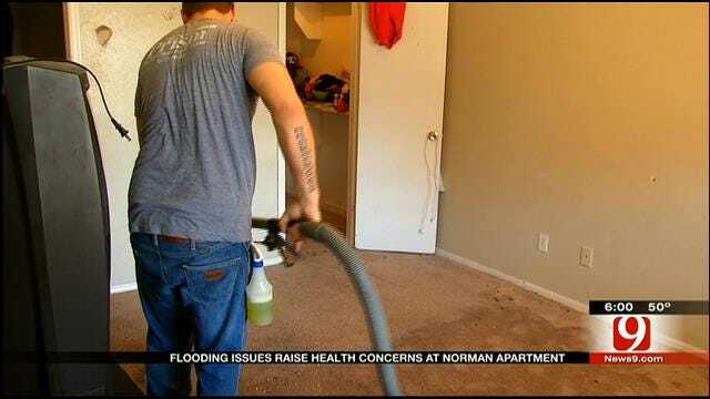 Water Woes Continue To Plague Norman Apartment Complex