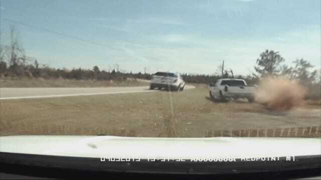 WEB EXTRA: Dash Cam Video Shows Wild Chase In Pott. Co.