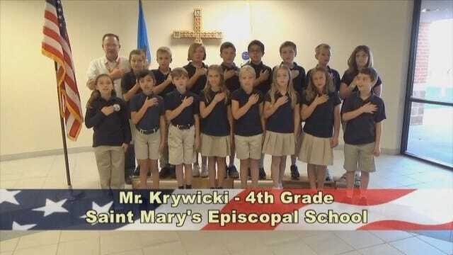 Mr. Krywicki's 4th Grade Class At Saint Mary's Episcopal School