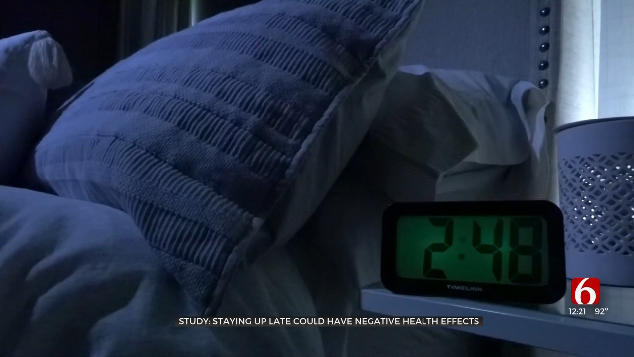 Study: Staying Up Late Could Have Negative Health Effects