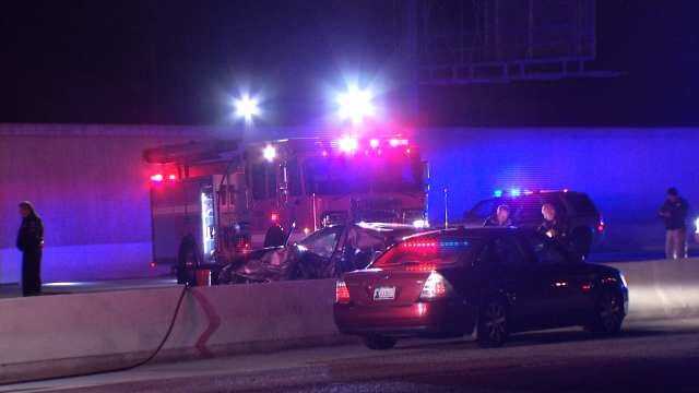 WEB EXTRA: Video From Scene Of Deadly Wrong-Way Crash On Broken Arrow Expressway