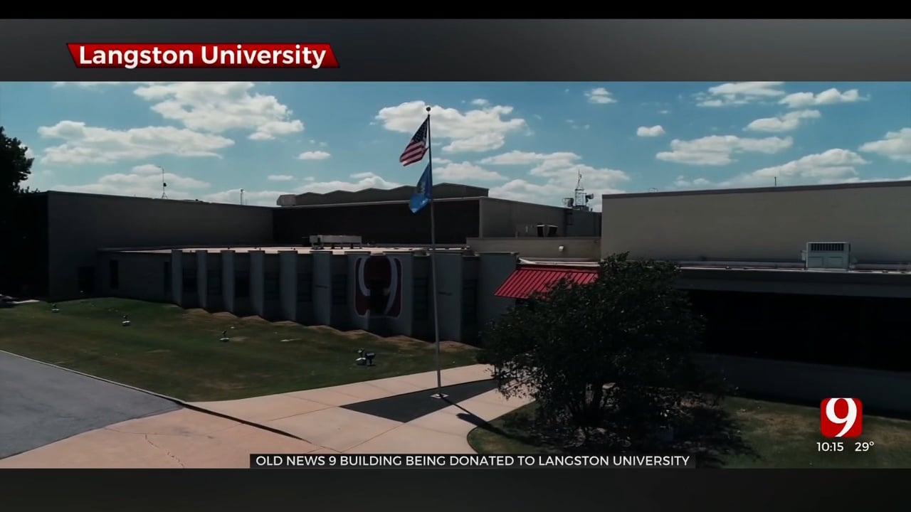 News 9 Donates Former Home To Langston University 