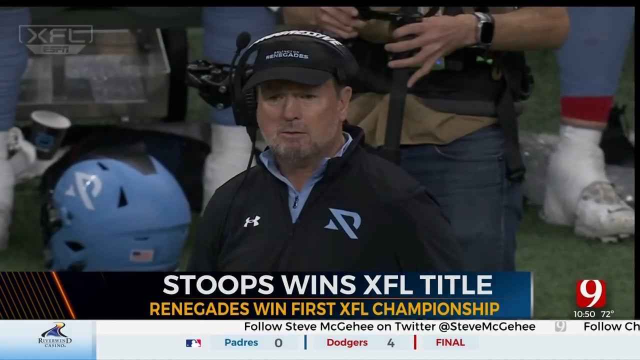 Stoops Wins XFL Championship With Arlington Renegades