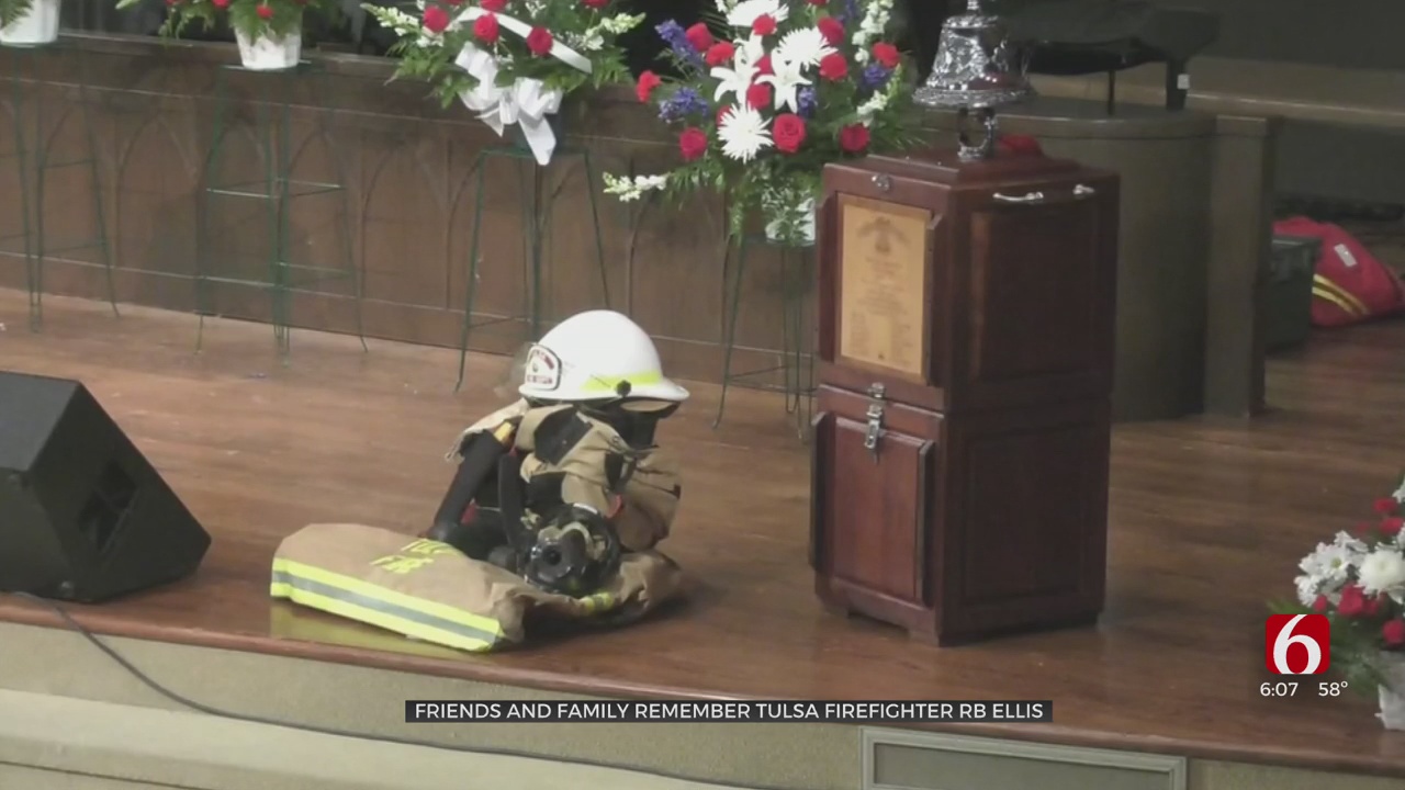 Friends And Family Remember Tulsa Firefighter R.B. Ellis