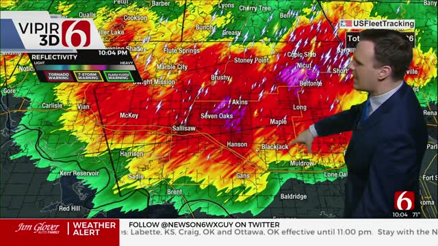 WATCH: Severe Weather Update With Stephen Nehrenz (10:07 p.m.)