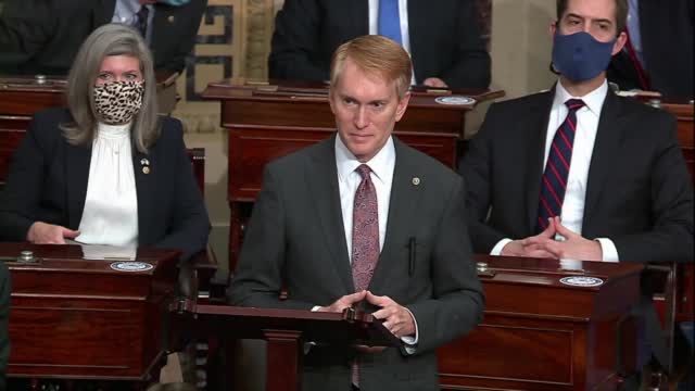 WATCH: Aide Tells Sen. Lankford Protesters Are In The Capitol Building