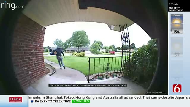 Tulsa Police Issue Warning About Porch Pirate Activity Returning