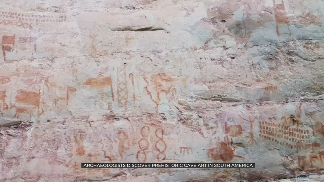 Watch: Ice Age Paintings Discovered In Colombia's Amazon