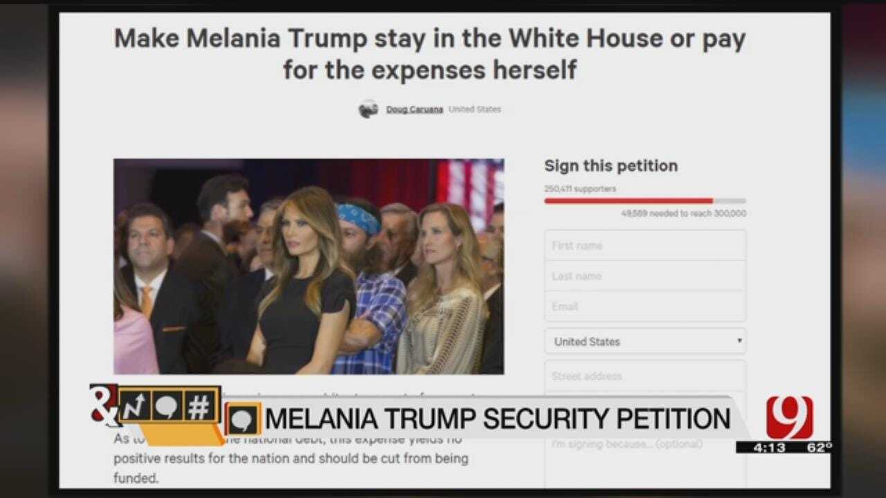 Trends, Topics & Tags: Petition On Melania Trump’s Living Arrangements