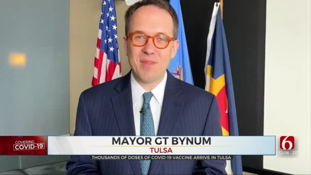 Watch: Tulsa Mayor Speaks On Vaccine Arrival; Reminds To Continue Wearing Masks