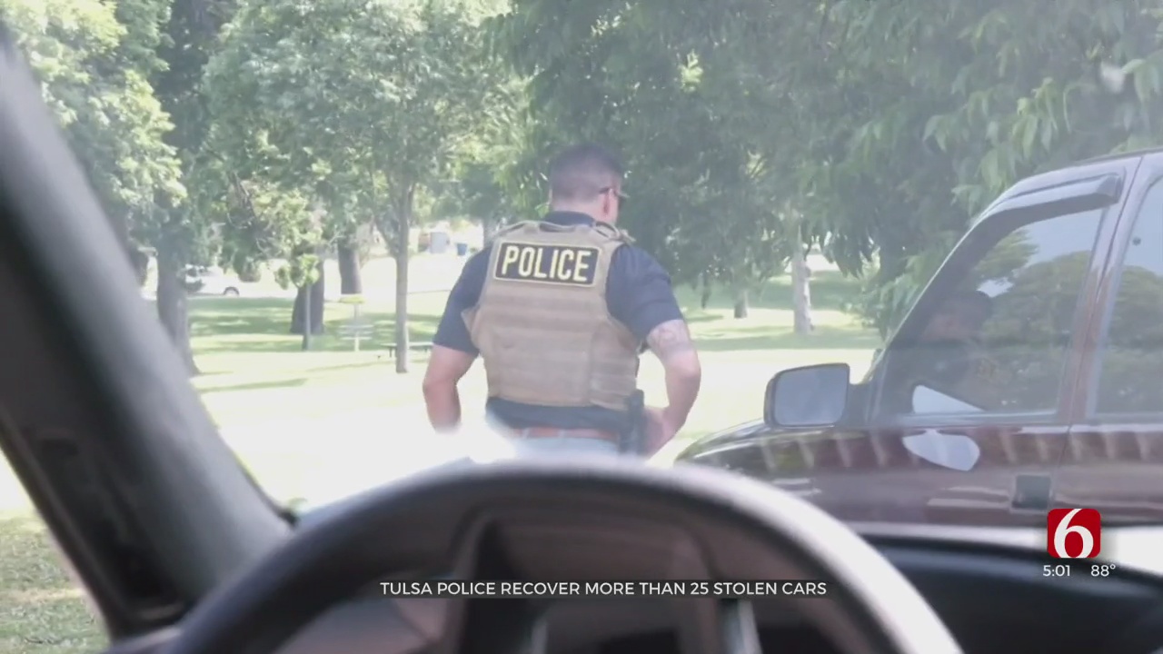 Tulsa Police Investigators Crack Down On Auto Theft; Work To Educate Community