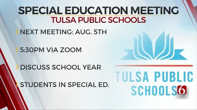 Tulsa Public Schools Address Parents Of Kids In Special Education 