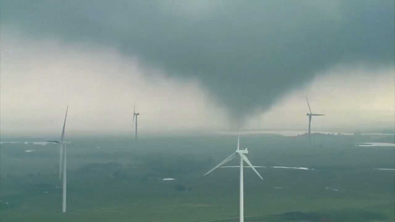 WATCH: Jim Gardner Spots Tornado In Kingfisher County
