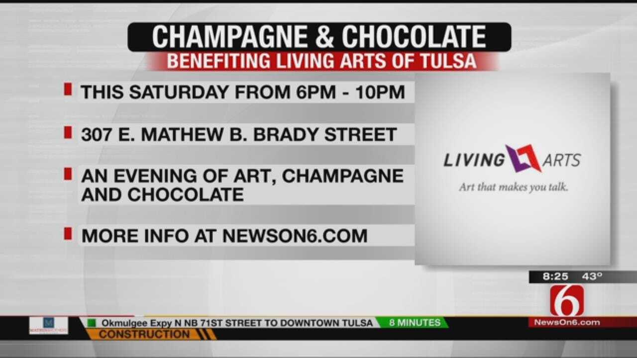 Preview Of This Weekend's Tulsa Champagne & Chocolate Fundraiser