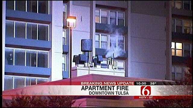 Tulsa Fire: Woman Injured In Tulsa Fire Jumped From Sixth Floor